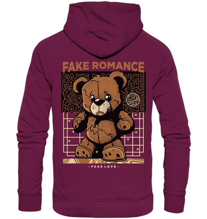 "Fake Romance" Bär Streetstyle - Premium Unisex Hoodie