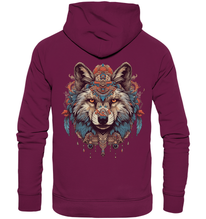 "Wolf" Tiertotems - Premium Unisex Hoodie