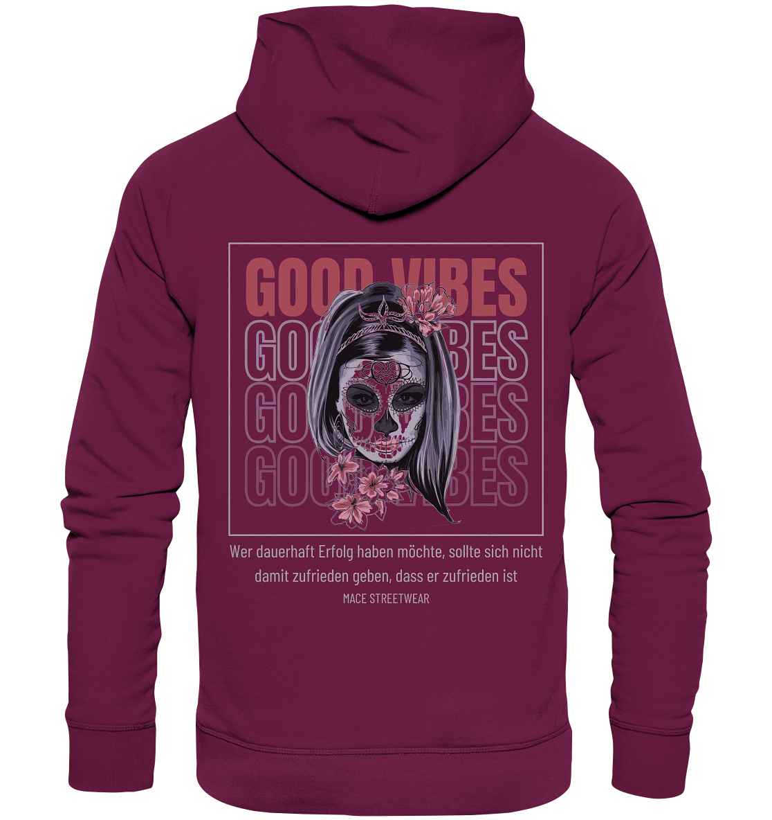 "Good Vibes" Mace Optimismus - Premium Unisex Hoodie