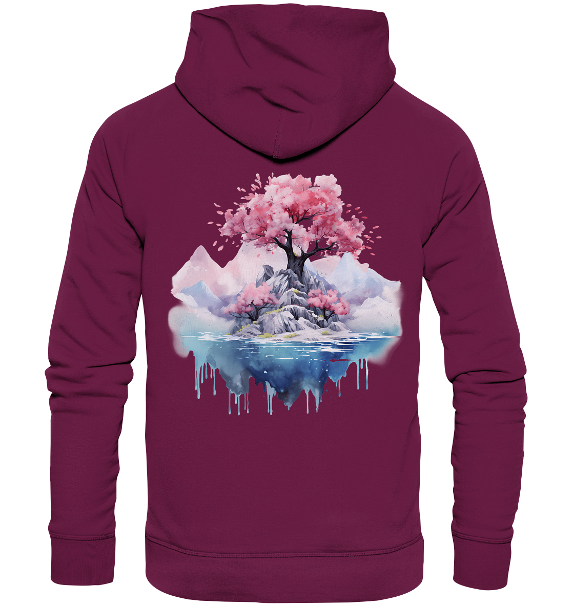 Fantasie Landschaft 14 - Premium Unisex Hoodie