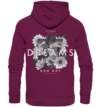 "Dream" Blumen Streetstyle - Premium Unisex Hoodie