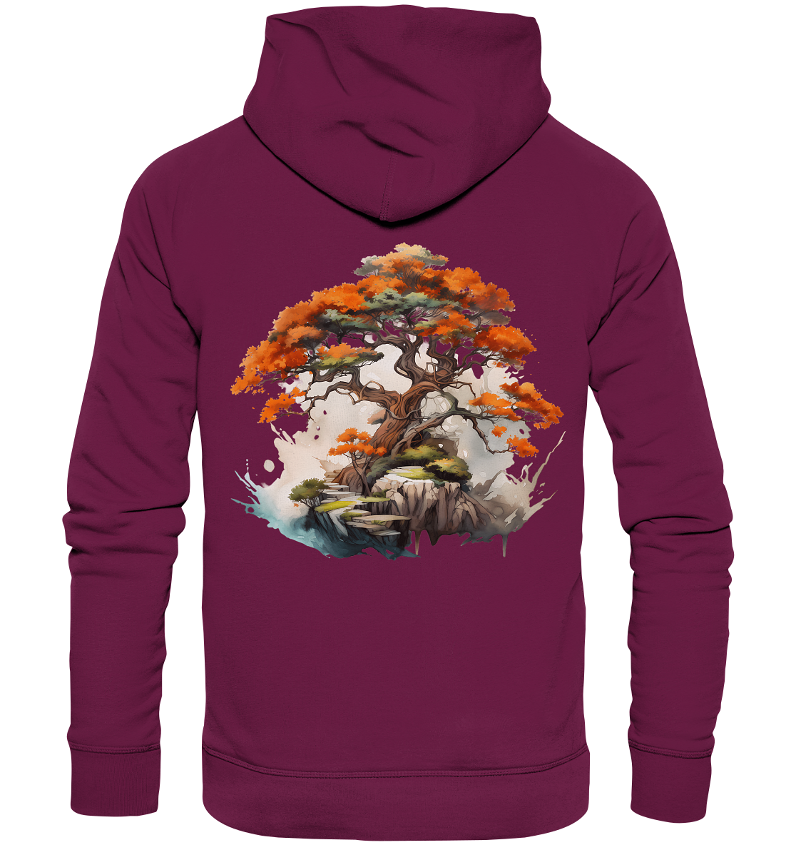 Fantasie Landschaft 1 - Premium Unisex Hoodie