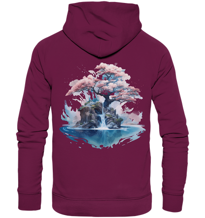 Fantasie Landschaft 9 - Premium Unisex Hoodie