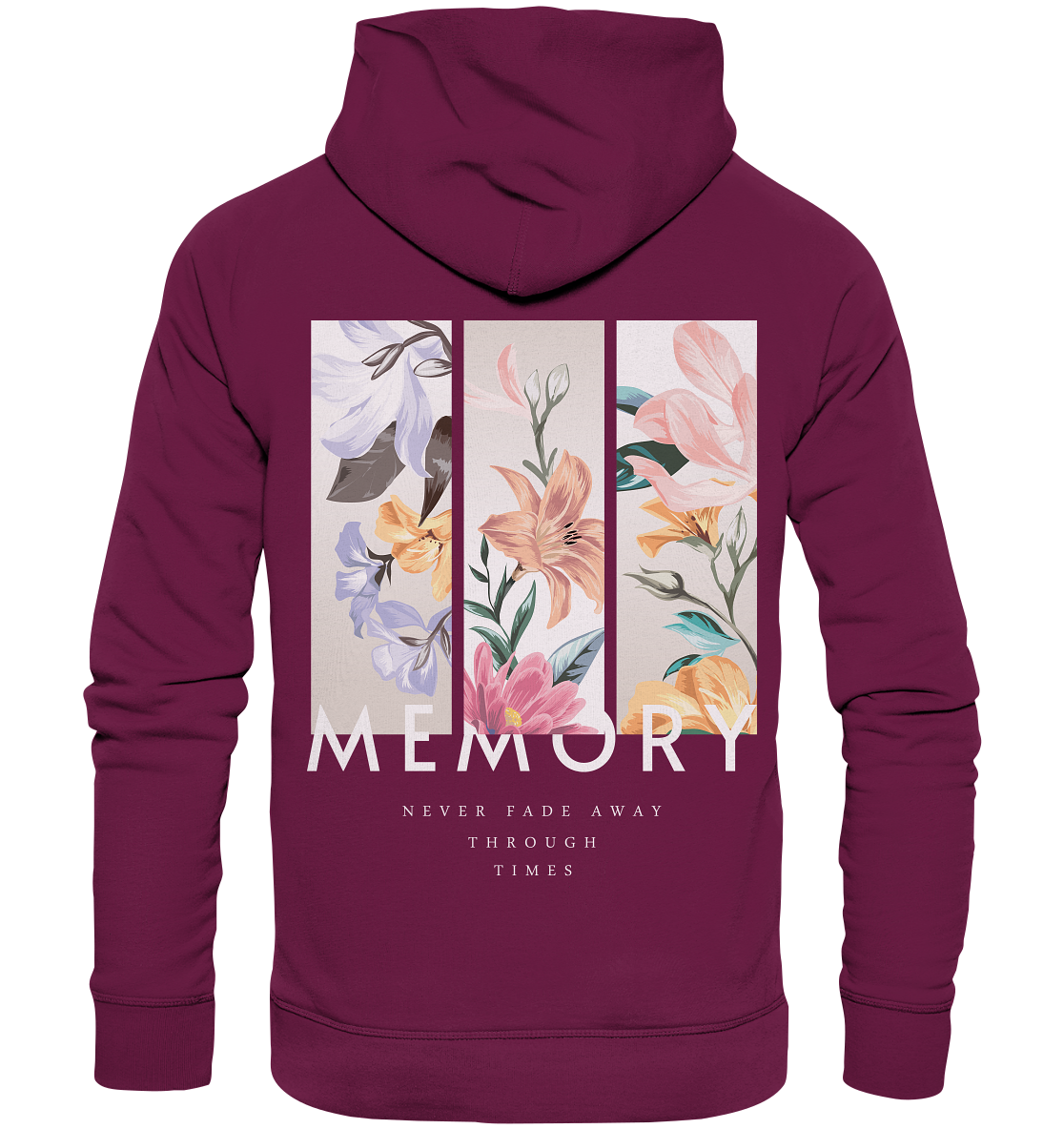 "Memory" Blumen Streetstyle - Premium Unisex Hoodie