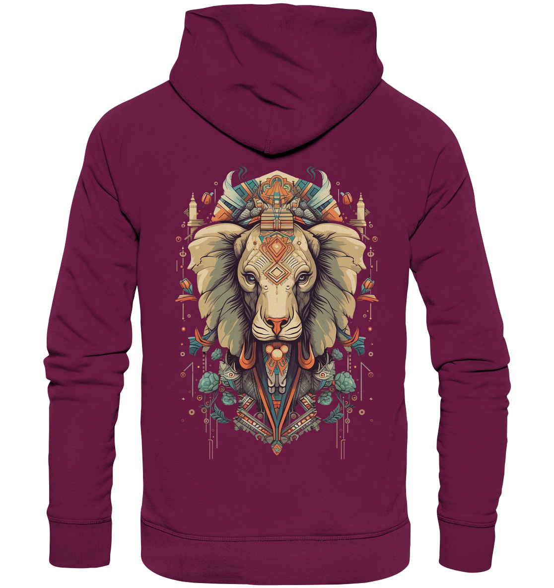 "Löwe" Tiertotems - Premium Unisex Hoodie