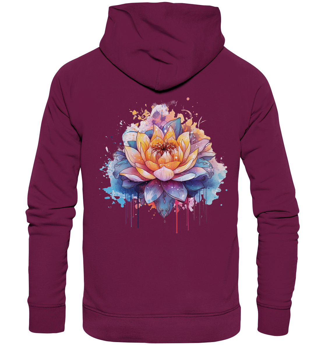 Lotus Blumen 2 - Premium Unisex Hoodie