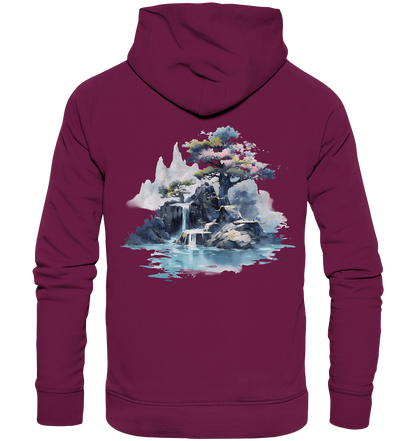 Fantasie Landschaft 5 - Premium Unisex Hoodie