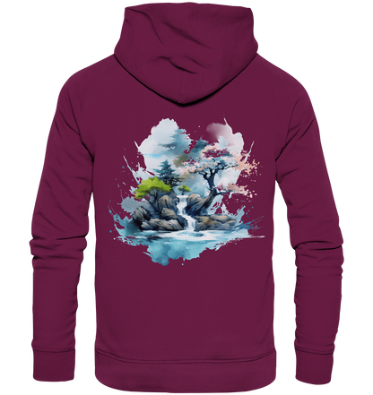 Fantasie Landschaft 3 - Premium Unisex Hoodie