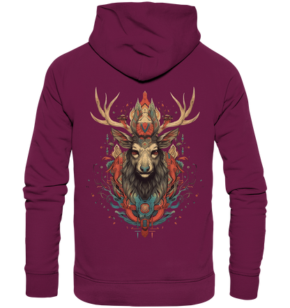 "Hirsch" Tiertotems - Premium Unisex Hoodie