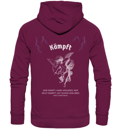 "Wer Kämpft, kann verlieren" Mace Optimismus - Premium Unisex Hoodie