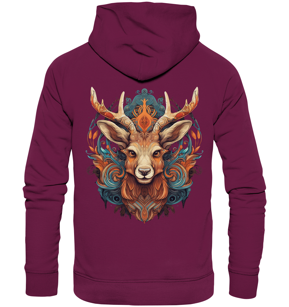 "Hirsch Bunt" Tiertotems - Premium Unisex Hoodie