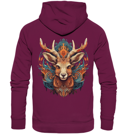 "Hirsch Bunt" Tiertotems - Premium Unisex Hoodie