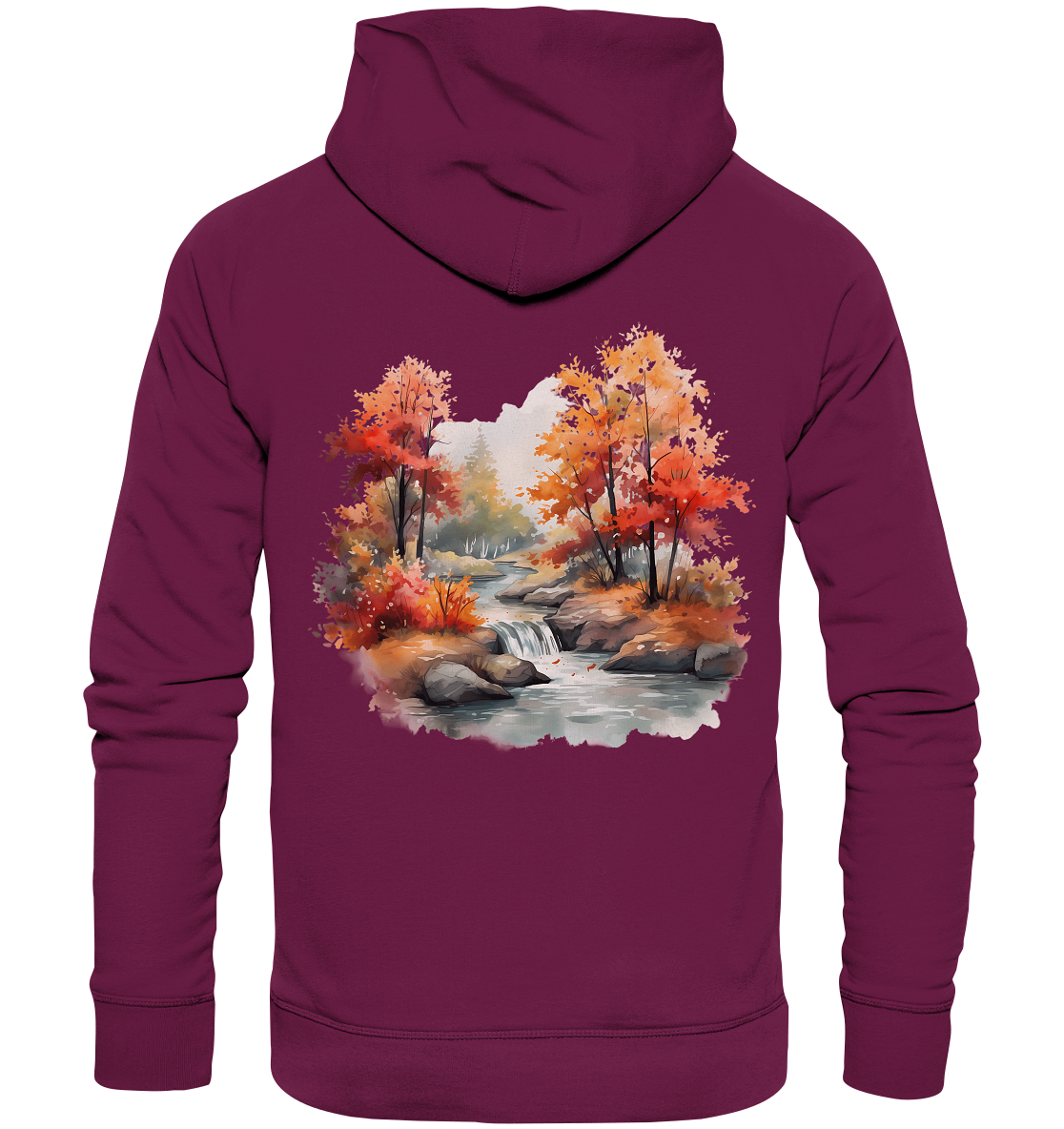 Fantasie Landschaft 4 - Premium Unisex Hoodie