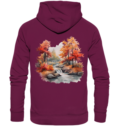 Fantasie Landschaft 4 - Premium Unisex Hoodie