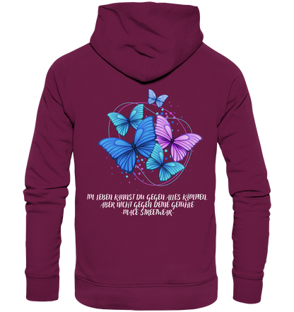 "Deine Gefühle" Mace Optimismus - Premium Unisex Hoodie