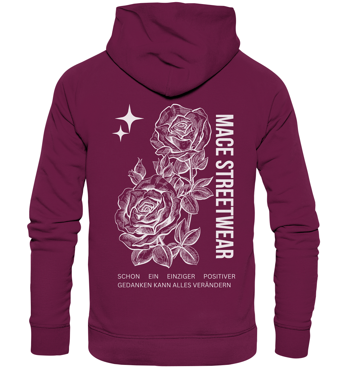 "Positiver Gedanken" Mace Optimismus - Premium Unisex Hoodie