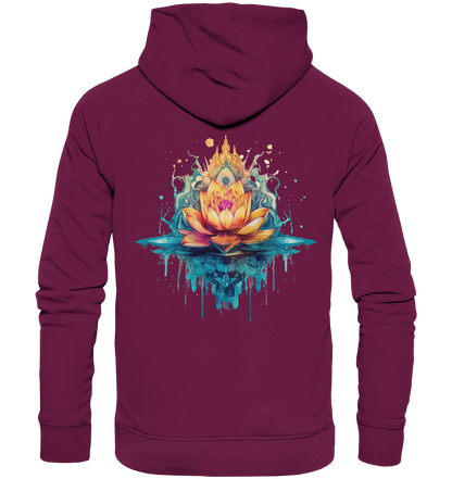 Lotus Blumen 3 - Premium Unisex Hoodie