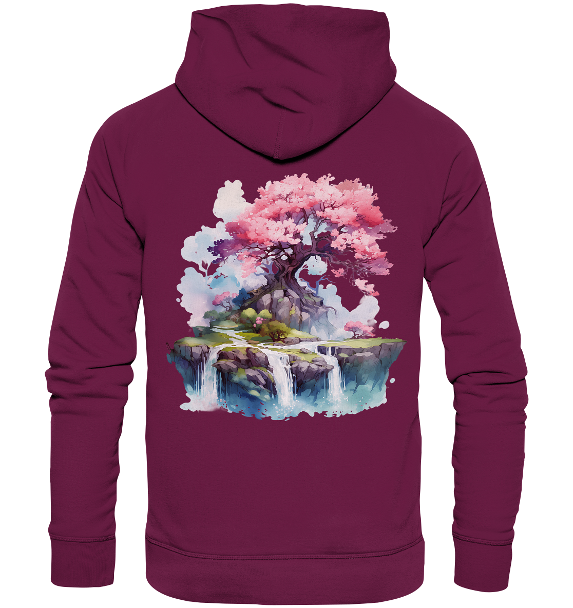 Fantasie Landschaft 12 - Premium Unisex Hoodie