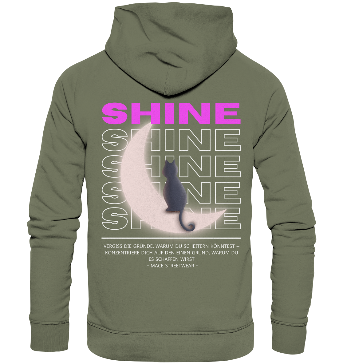 "Shine" Mace Optimismus - Premium Unisex Hoodie