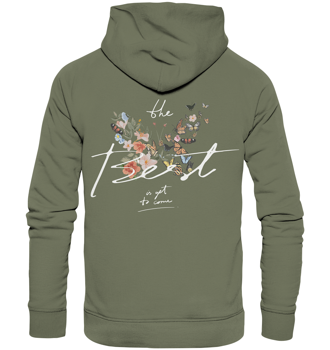 "The Best" Blumen Streetstyle - Premium Unisex Hoodie