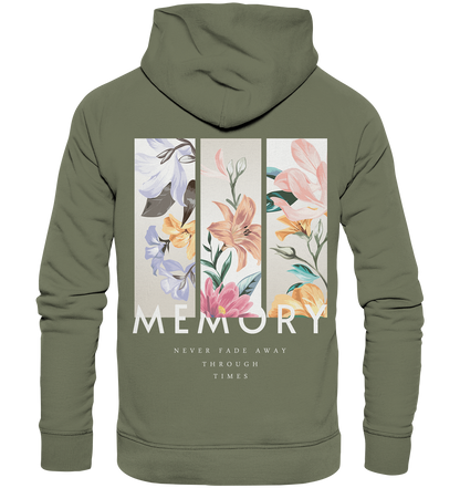 "Memory" Blumen Streetstyle - Premium Unisex Hoodie