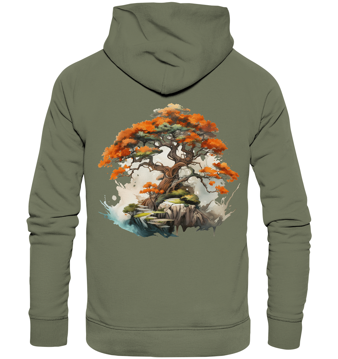 Fantasie Landschaft 1 - Premium Unisex Hoodie