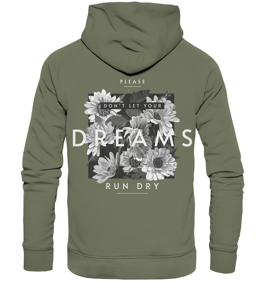 "Dream" Blumen Streetstyle - Premium Unisex Hoodie