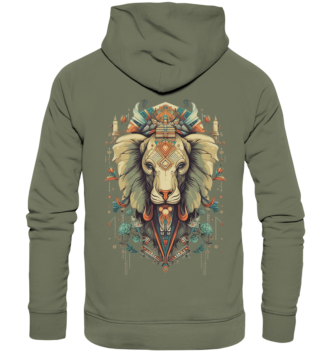 "Löwe" Tiertotems - Premium Unisex Hoodie