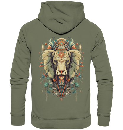 "Löwe" Tiertotems - Premium Unisex Hoodie