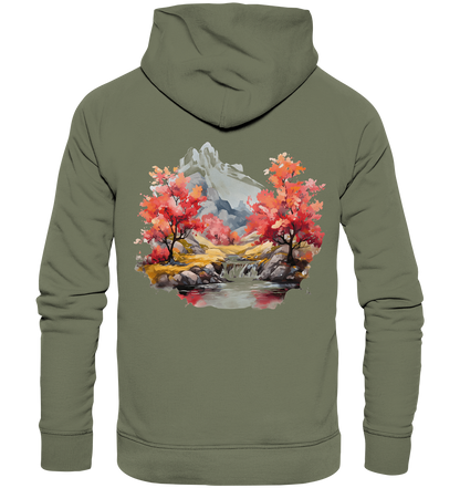 Fantasie Landschaft 10 - Premium Unisex Hoodie