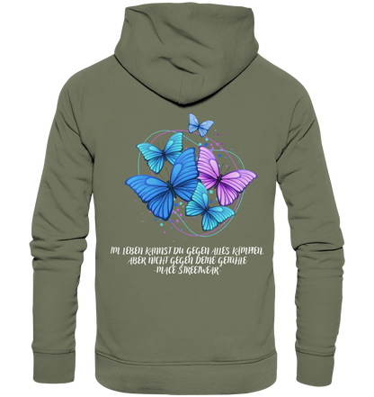 "Deine Gefühle" Mace Optimismus - Premium Unisex Hoodie