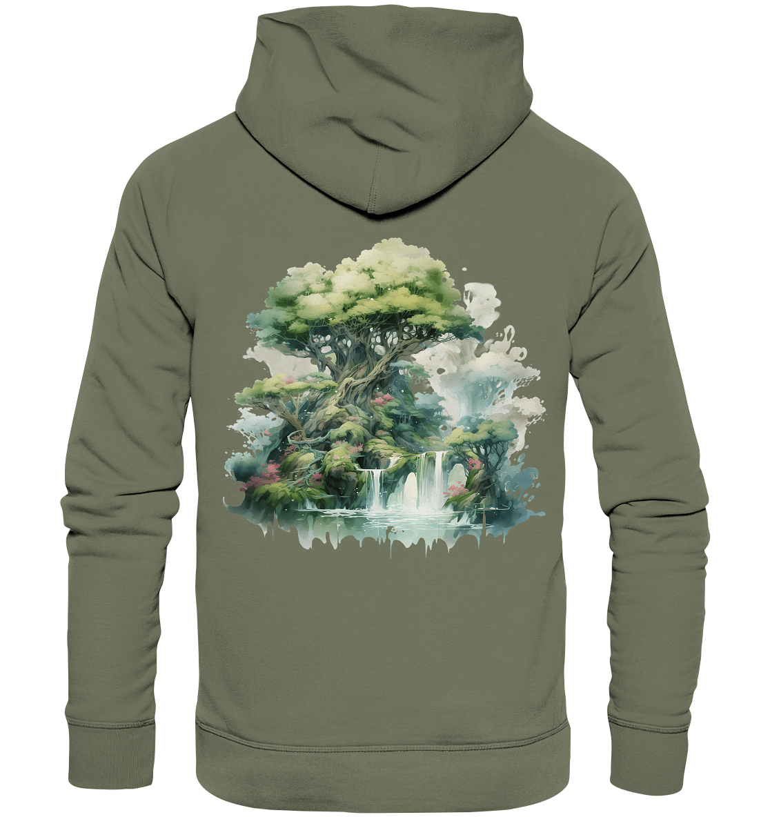 Fantasie Landschaft 15 - Premium Unisex Hoodie