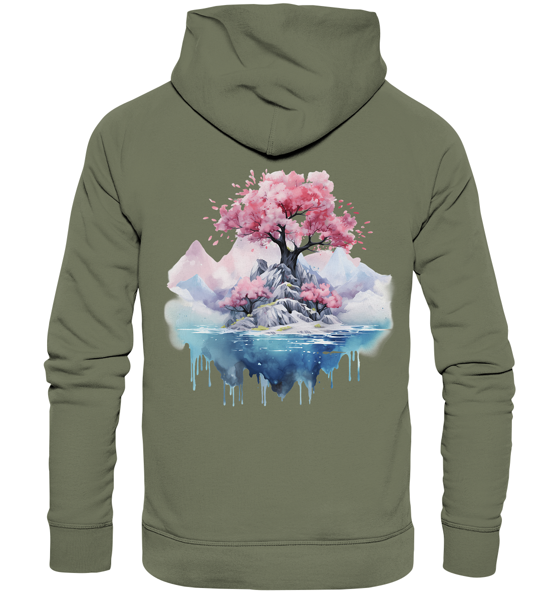 Fantasie Landschaft 14 - Premium Unisex Hoodie