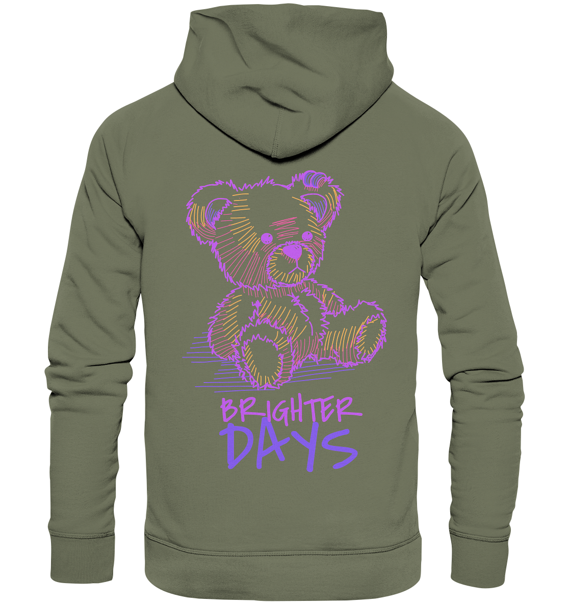 "Brighter Days" Bär Streetstyle - Premium Unisex Hoodie