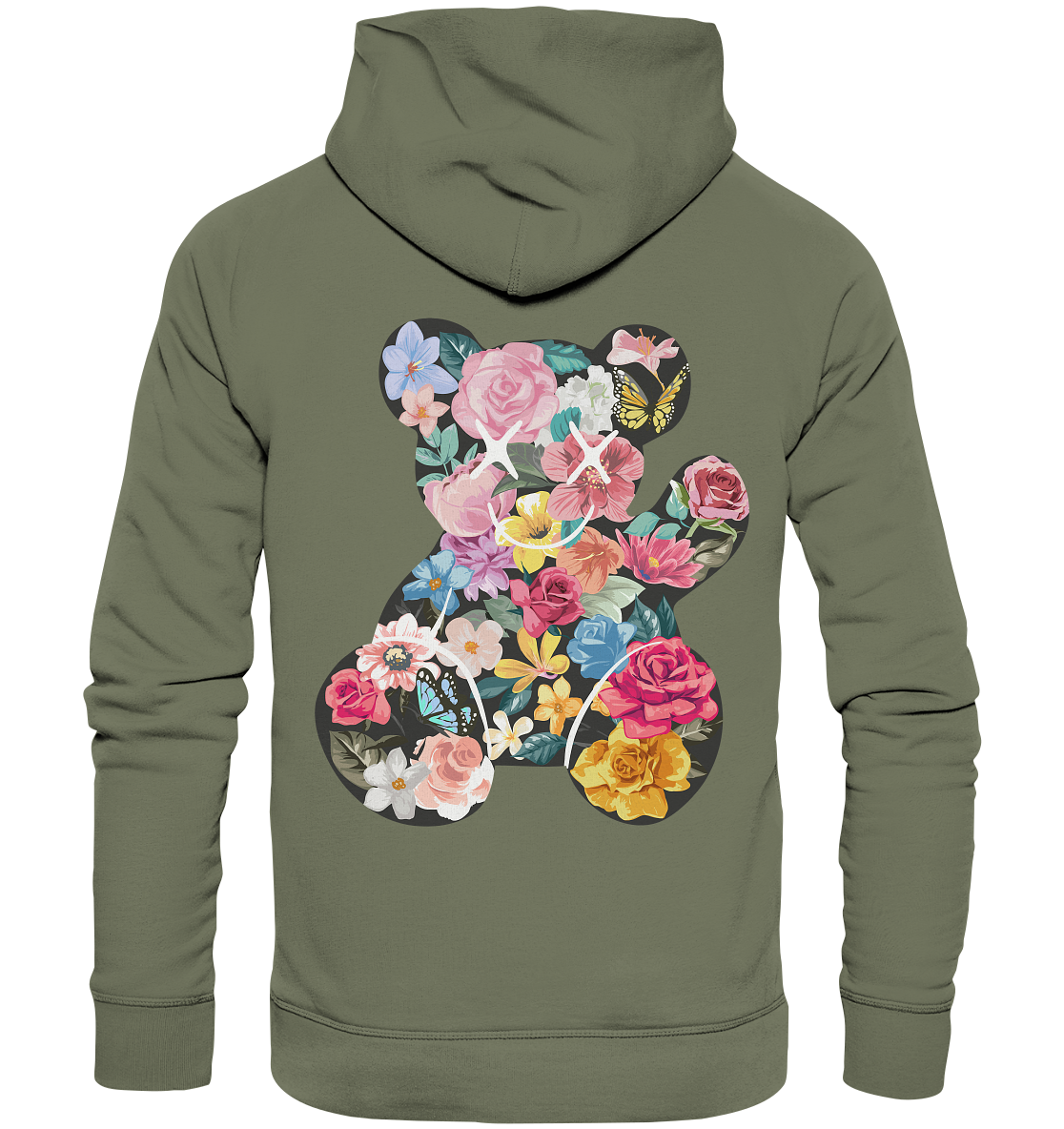 "Blumenbär" Bär Streetstyle - Premium Unisex Hoodie