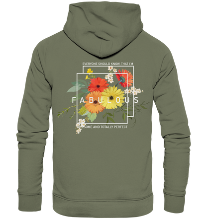 "I'm Fabulous" Blumen Streetstyle - Premium Unisex Hoodie