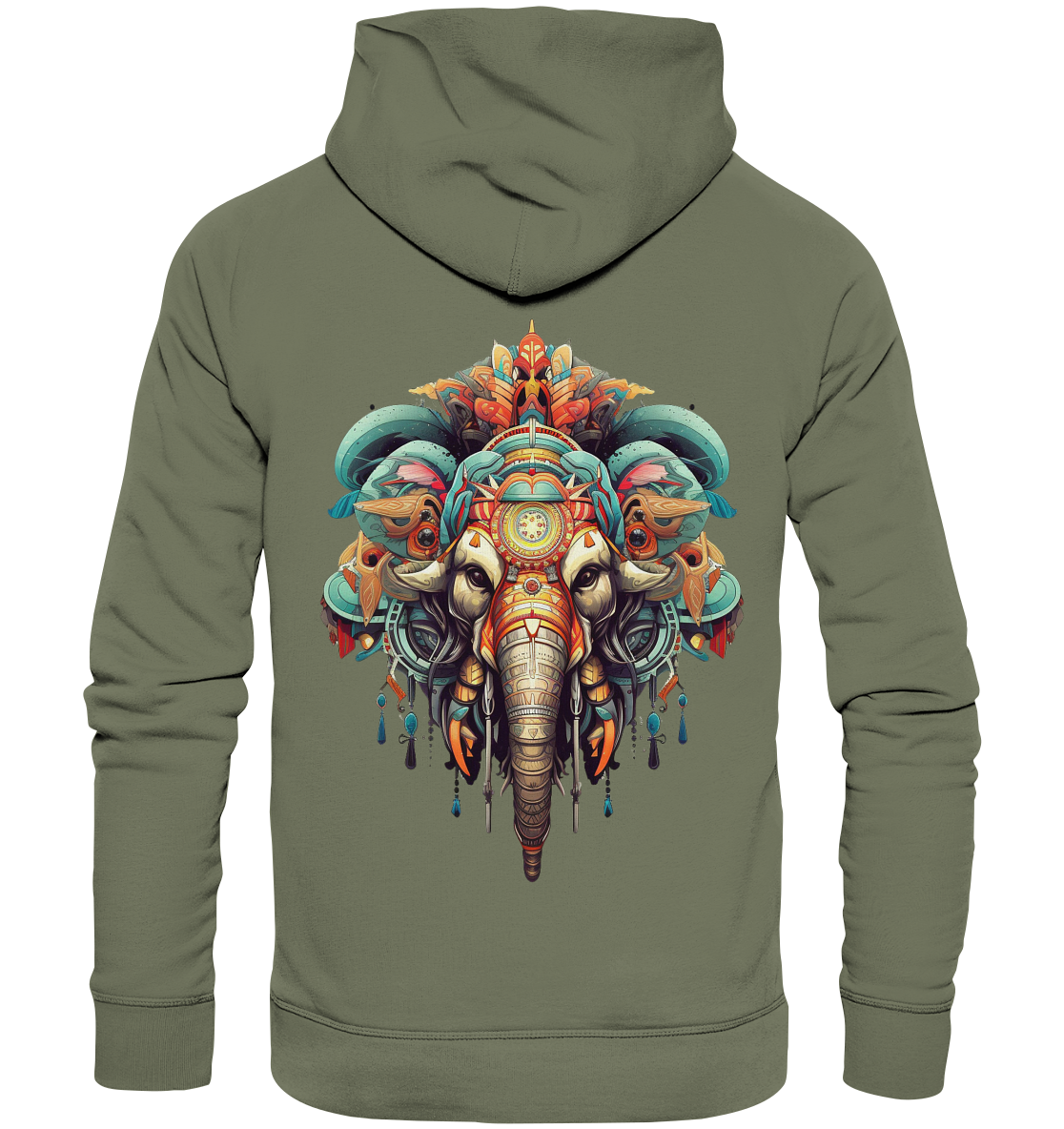 "Elefant" Tiertotems - Premium Unisex Hoodie