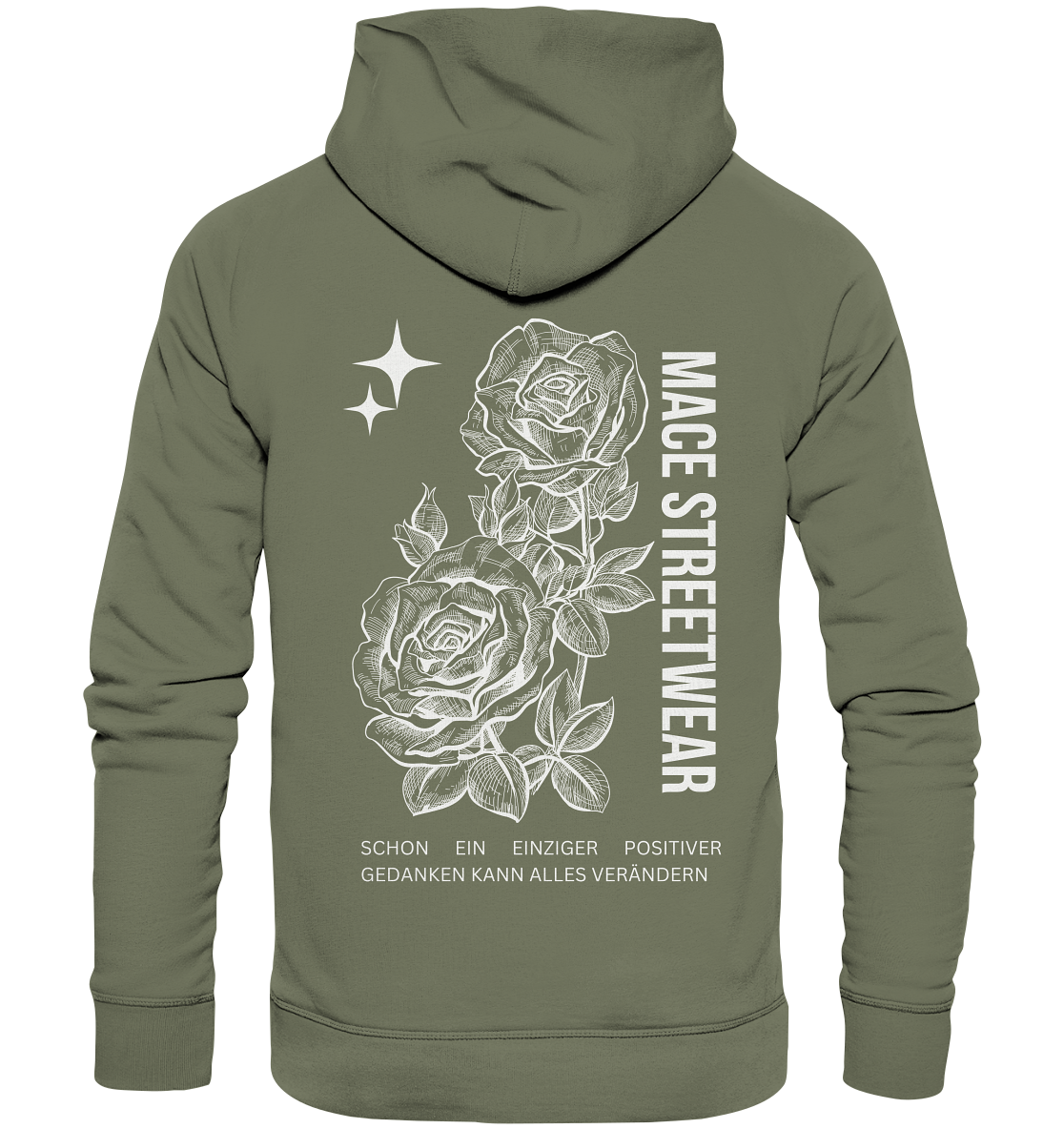 "Positiver Gedanken" Mace Optimismus - Premium Unisex Hoodie