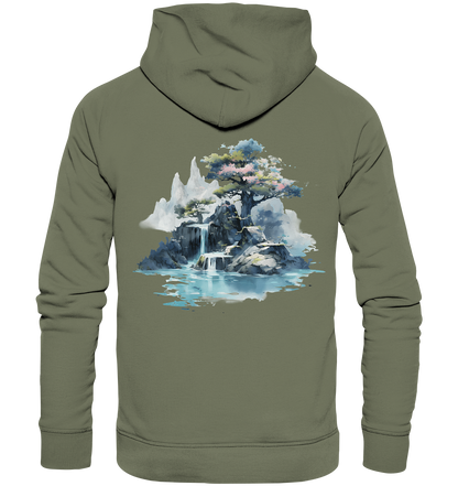 Fantasie Landschaft 5 - Premium Unisex Hoodie