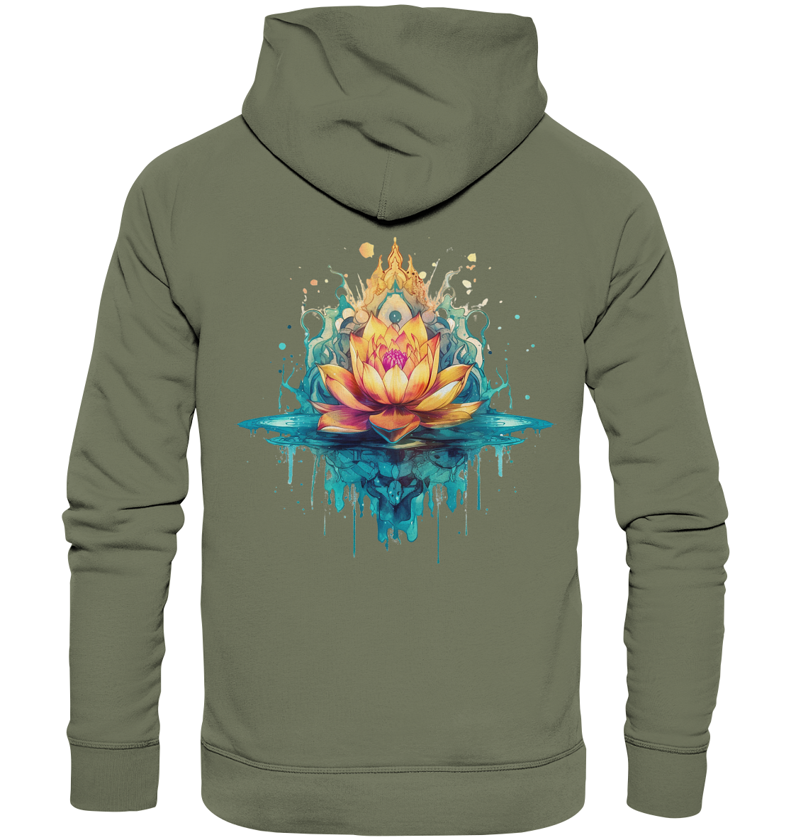 Lotus Blumen 3 - Premium Unisex Hoodie