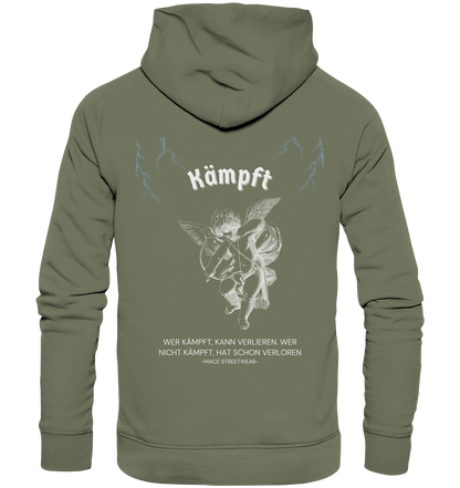 "Wer Kämpft, kann verlieren" Mace Optimismus - Premium Unisex Hoodie