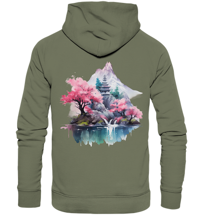 Fantasie Landschaft 8 - Premium Unisex Hoodie