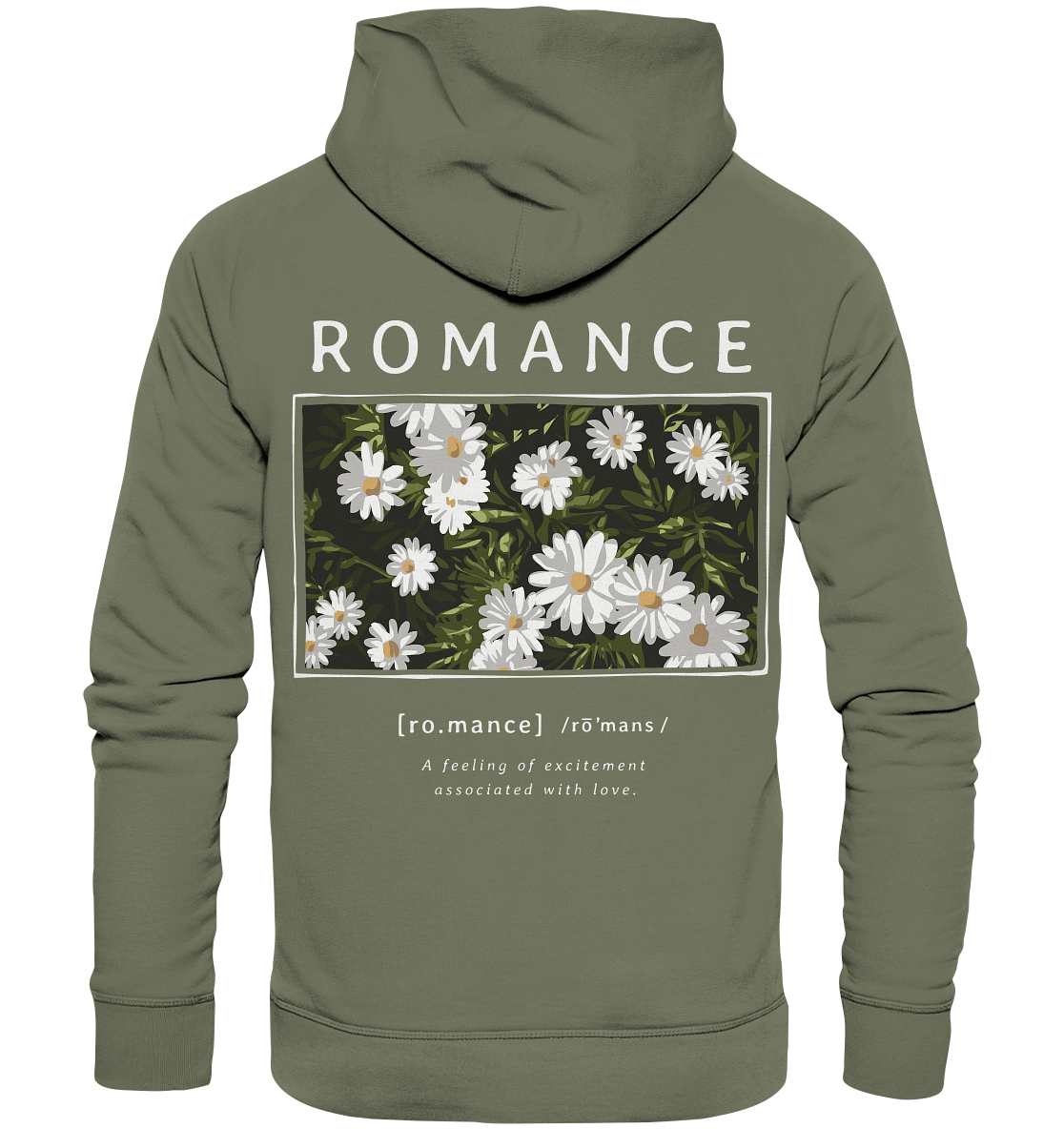 "Romance" Blumen Streetstyle - Premium Unisex Hoodie