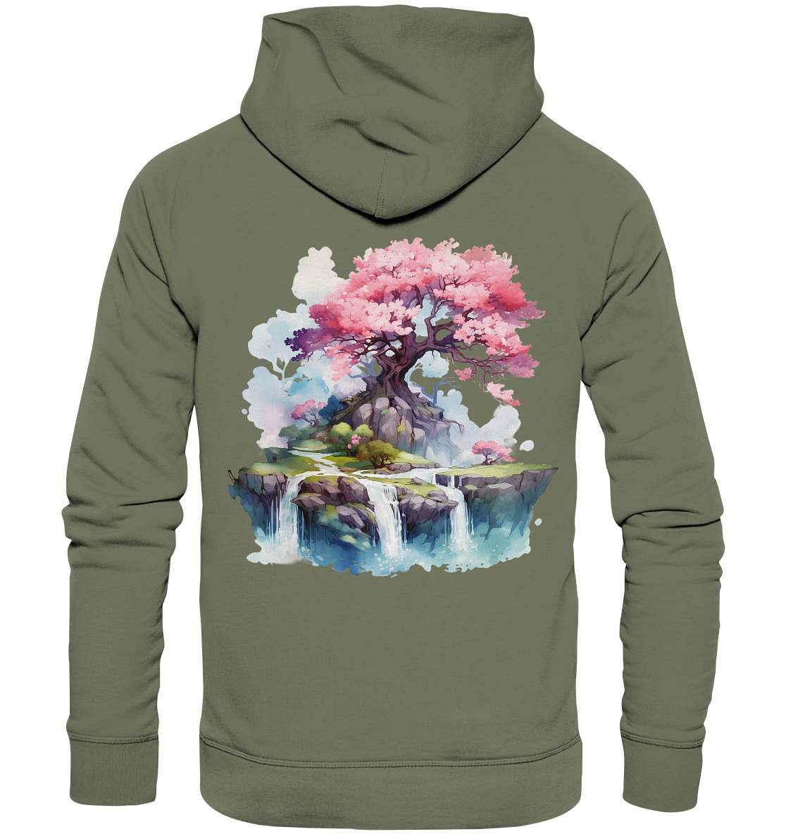 Fantasie Landschaft 12 - Premium Unisex Hoodie