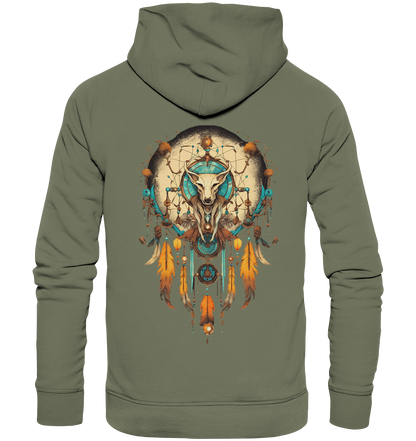 "Wolf" Traumfänger - Premium Unisex Hoodie