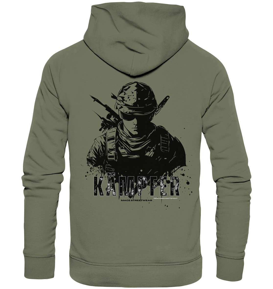 "Kämpfer" Mace Optimismus - Premium Unisex Hoodie