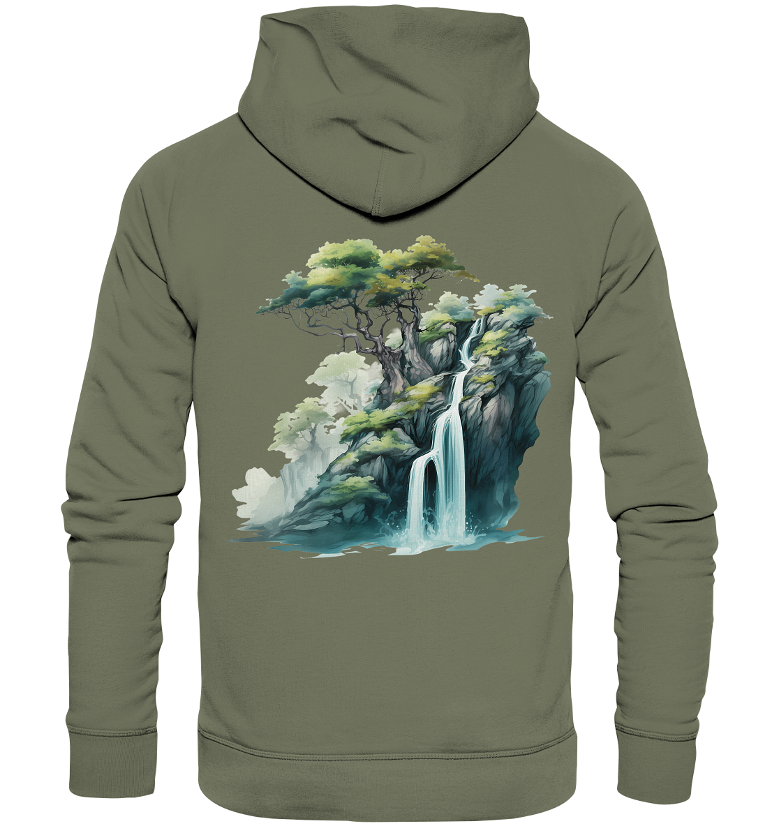 Fantasie Landschaft 13 - Premium Unisex Hoodie