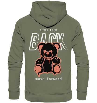 "Never look back" Bär Streetstyle - Premium Unisex Hoodie