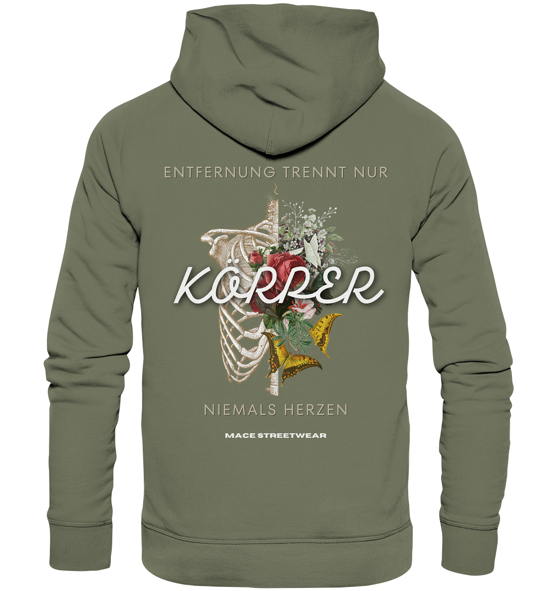 "Körper" Mace Optimismus - Premium Unisex Hoodie