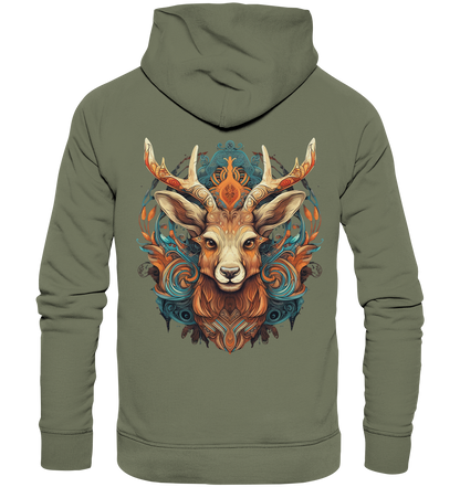 "Hirsch Bunt" Tiertotems - Premium Unisex Hoodie